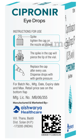 Cipronir Eye Drop image