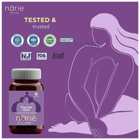 Zeroharm Sciences Narie Thyroid Care Tablet image