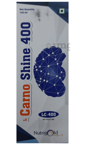 L-Carno Shine 400 Syrup: Buy bottle of ml Syrup at best