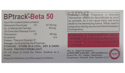 Bptrack-Beta 50 Tablet ER image