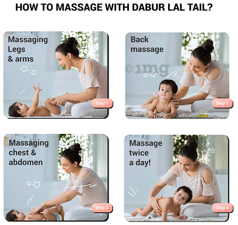 Dabur lal tail for shop baby massage in hindi