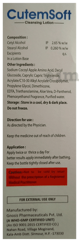 CutemSoft Cleansing Lotion
