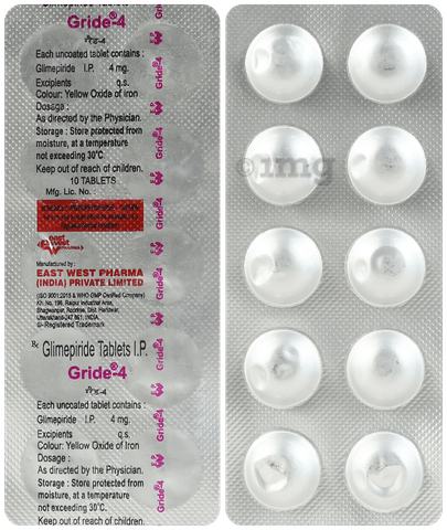 Gride 4mg Tablet image