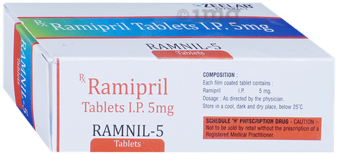 raMNil 5mg Tablet image raMNil 5mg Tablet image