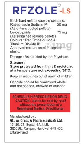 Rfzole-LS Capsule SR image Rfzole-LS Capsule SR image