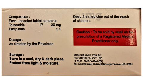 F-Torsee 20 Tablet image