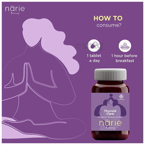 Zeroharm Sciences Narie Thyroid Care Tablet image