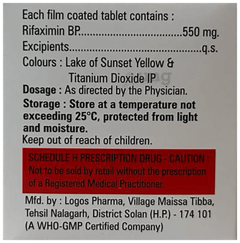 Rifagi 550 Tablet image Rifagi 550 Tablet image