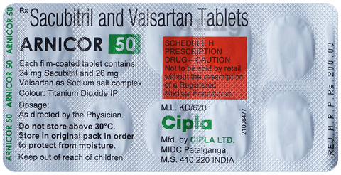 Arnicor 50 Tablet image