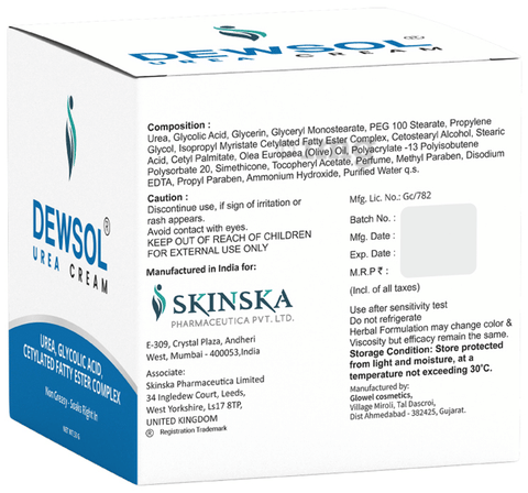 Dewsol Urea Cream image