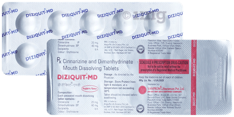 Diziquit-MD Tablet Raspberry