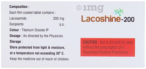 Lacoshine 200 Tablet image Lacoshine 200 Tablet image