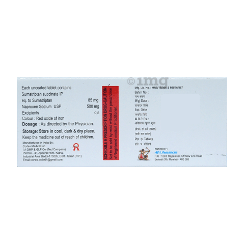 Napcet Tablet image Napcet Tablet image