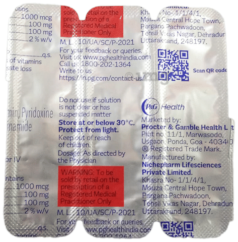 Neurobion RF Forte Injection Injection image Neurobion RF Forte Injection Injection image