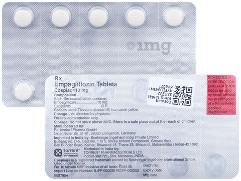Cospiaq 10mg Tablet image Cospiaq 10mg Tablet image