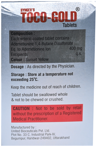 Toco-Gold Tablet image