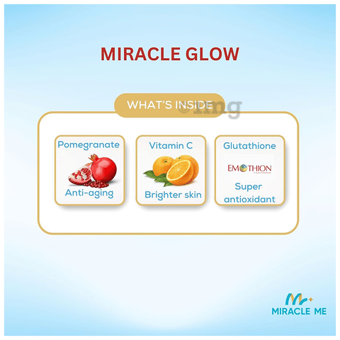 Miracle Me Miracle Glow Sachets (7gm Each): Buy box of 21.0 Sachets at best price in India