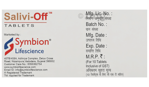 Salivi-Off Tablet image