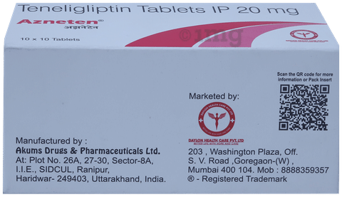 Azneten 20mg Tablet image Azneten 20mg Tablet image