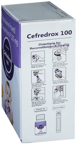 Cefredrox 100mg Syrup image