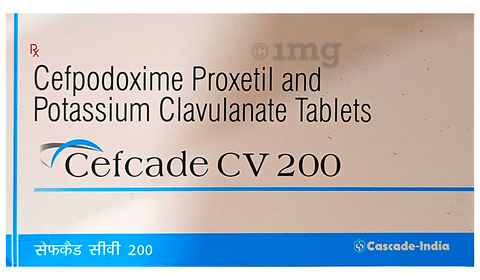 Cefcade CV 200 Tablet image