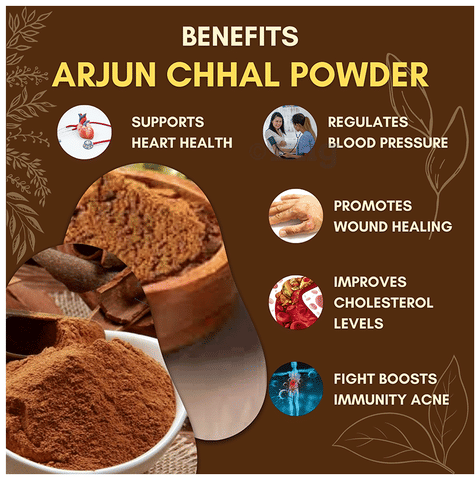 Jaived Ayurveda Arjun Chhal Powder 6
