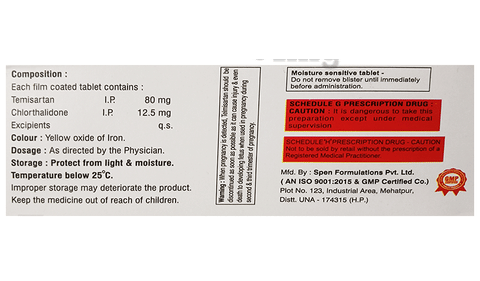 Telphase CT 80 Tablet image