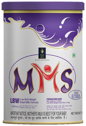 Mms Low Birth Weight Infant Milk Formula Powder: Buy Tin of