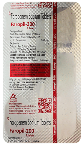 Faropril 200 Tablet image