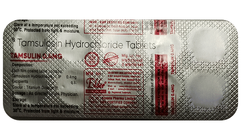 Tamsulin 0.4 Tablet image Tamsulin 0.4 Tablet image