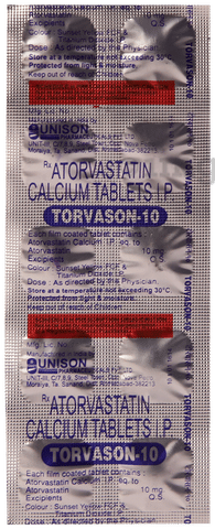 Torvason 10 Tablet image