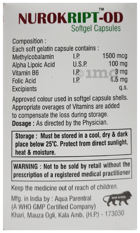 Nurokript-OD Softgel Capsule