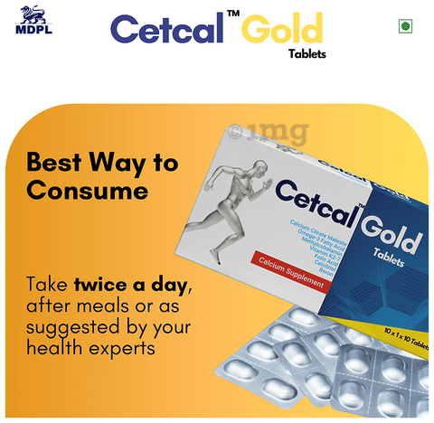 Cetcal Gold Tablet image