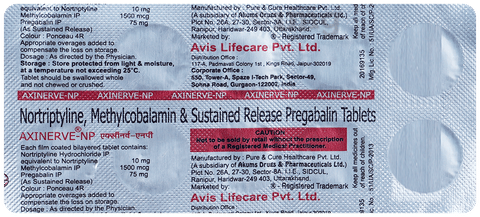 Axinerve-NP Tablet image
