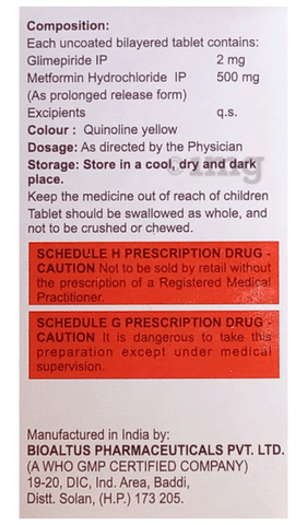 Accuglim M  2 Tablet PR image