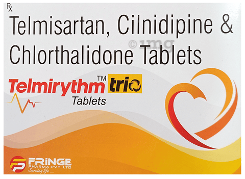 Telmirythm Trio Tablet image Telmirythm Trio Tablet image