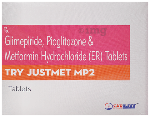 Try Justmet MP 2 Tablet ER image Try Justmet MP 2 Tablet ER image