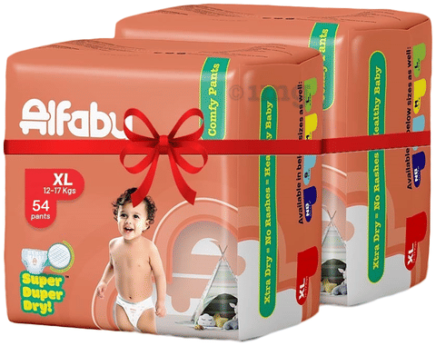 Pampers Family Dollar Alfaby Super Duper Dry Comfy Pants (54 Each