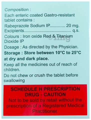 Rabonik 20mg Tablet image