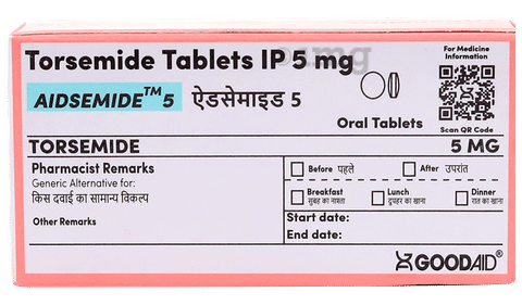 Aidsemide 5 Tablet image