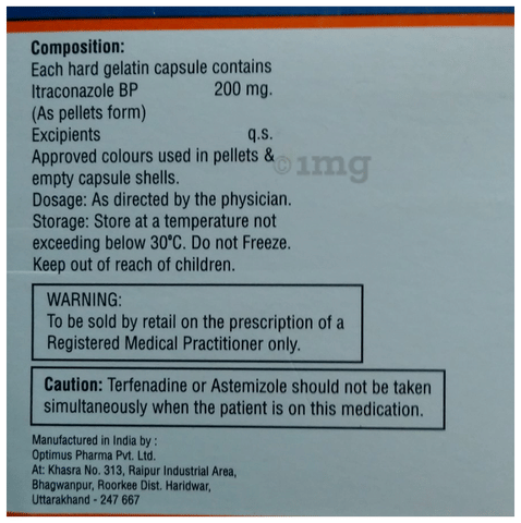 Itralent 200 Capsule image