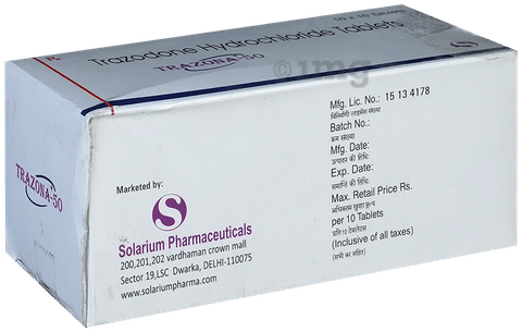 Trazona 50mg Tablet image