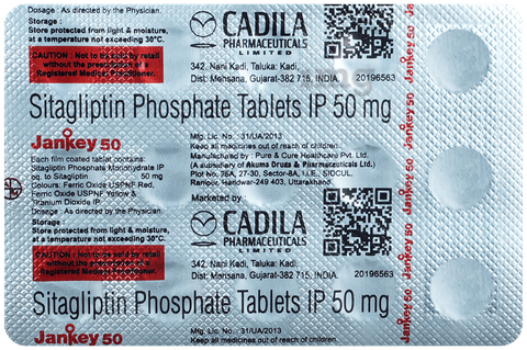 Jankey 50mg Tablet image