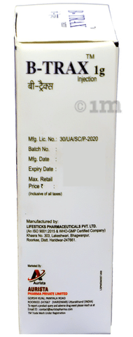 B-Trax 1g Injection image B-Trax 1g Injection image
