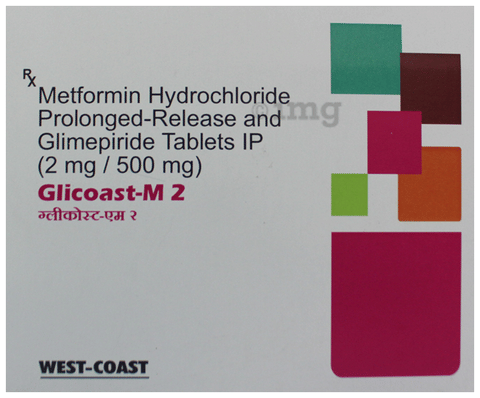 Glicoast-M 2 Tablet PR image Glicoast-M 2 Tablet PR image