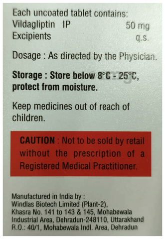 Diavild 50mg Tablet image