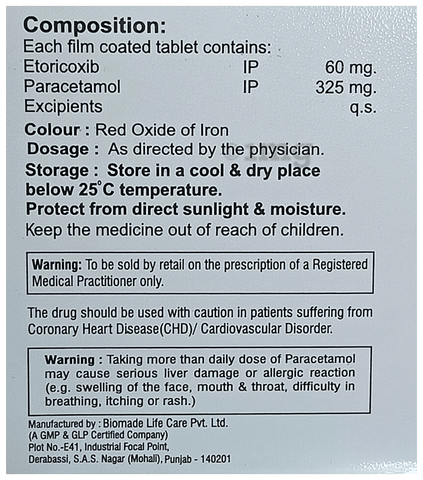 Etoximol Tablet image Etoximol Tablet image