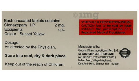 Klowin 2mg Tablet image