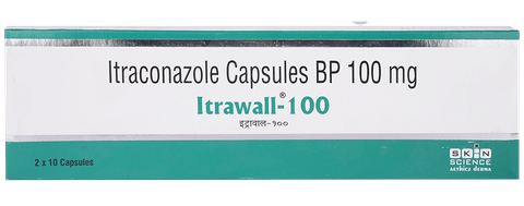 Itrawall 100 Capsule image