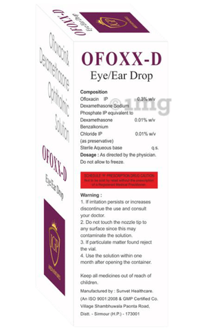 Ofoxx-D Eye/Ear Drops image Ofoxx-D Eye/Ear Drops image